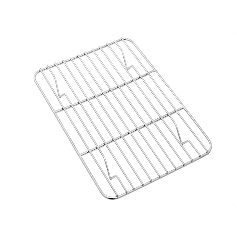 zhulinjubao Toaster Oven Tray And Rack Set, Stainless Steel Baking Pan